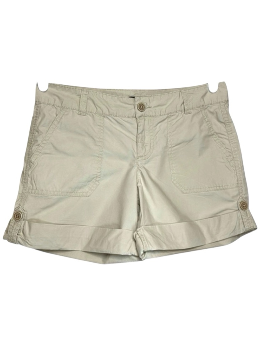 Tommy Hilfiger Cuffed Khaki Shorts Size 2 Coastal Resort Trail Hiking Gorpcore